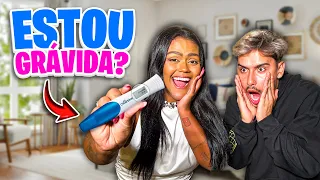 CONTEI QUE ESTOU GRÁVIDA PARA O MEU NAMORADO!!! *Trolagem épica