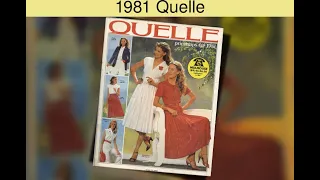 Catalogue QUELLE de 1981 : Plongée dans la Mode et la Technologie des Années 80