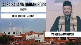 Nazm - Khuda Se Chahiye Hai lo Lagani | Jalsa Salana Qadian 2023 | Tanveer Ahmad Nasir
