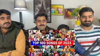 Top 100 Hindi Bollywood Songs Of 2023 - Most Viewed Indian Songs 2023 |PAKISTANI REACTION