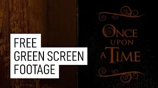 Free Fairytale Storybook Opening Animation with Green Screen