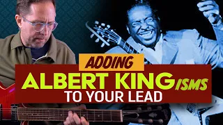 Albert King style lead - Play this by yourself (no jam track) - Guitar Lesson - EP554