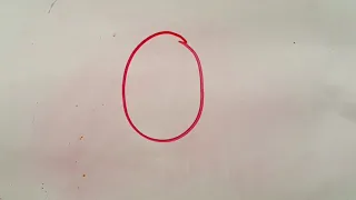 Number 0 turning to Sun - Basic Drawing for Fun Video | Education Love Art Visual Motion