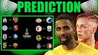 UEFA Europa Conference League 2022 Round of 16 Prediction