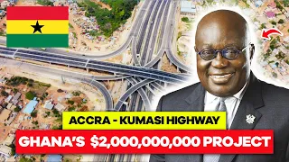 Ghana's 2 Billion Accra Kumasi Highway Dualization Is Finally Commencing