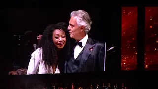 Andrea Bocelli & Beverley Knight. 3 November 2018.