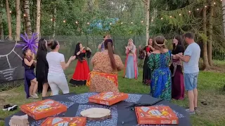 Цыганские танцы урок 1. Мастер класс по цыганскому танцу. Вечеринка анимация на празднике для гостей