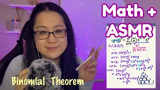 (ASMR) Cozy, Relaxing Math | Binomial Theorem (Whispering, iPad Writing, Educational, Fluffy Mic)