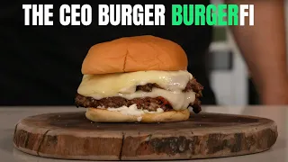 BurgerFi CEO Burger Copycat Smash Burger | Ft Guga Foods