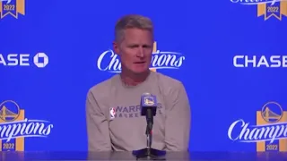 STEVE KERR ON HOW “SURREAL” IT FEELS TO GET HIS 9TH NBA RING 🤯