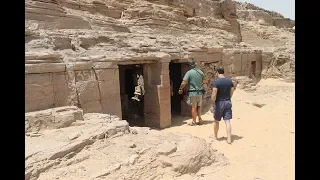 Megalithic Tombs Of The Nobles At Aswan In Egypt