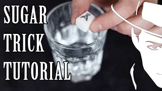 Letter on a sugar cube trick Tutorial ✏️-Julien Magic