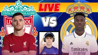 LIVERPOOL vs REAL MADRID LIVE STREAM | UEFA CHAMPIONS LEAGUE WATCH ALONG