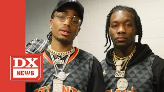 Offset & Quavo Sit Separately At NBA Game Weeks After Reported Grammy Fight