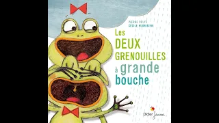 LECTURE - "Les deux grenouilles à grande bouche", de P. Delye et C. Hudrisier (Didier Jeunesse)