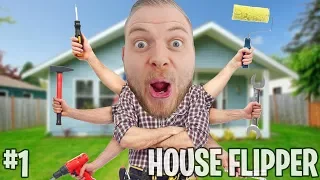 SQUIDDY THE HANDYMAN!! - HOUSE FLIPPER #1
