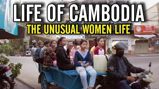 The Unusual Life of People Nobody Knew About Cambodia | CAMBODIA TRAVEL AMAZING WALK [4K] #unusual