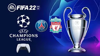 FIFA 22 - UEFA Champions League FINAL - PSG Vs Liverpool - FULL GAMEPLAY - PS5/HD