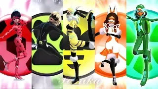 【MMD】Miraculous ☆ All Ice Transformations「Power FANMADE」