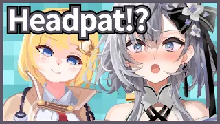 Zeta Was Really Excited To Headpat Ame 【Hololive / Eng Sub】