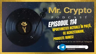 Podcast Crypto | Ep 114 -🔥Oportunitati actuale în piață, ce achizitionam, proiecte RUNES!