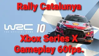 WRC 10 Rally Catalunya REV Xbox Series X gameplay