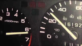 1995 Honda Civic LX 1.5 102 HP 0-60 MPH wet acceleration
