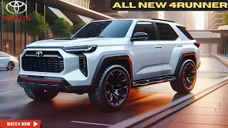 ALL NEW 2025 Toyota 4Runner FINALLY Coming - More Powerful and Modern!