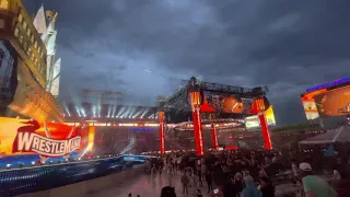 WrestleMania 37 Opening And Delayed By Storm - LIVE