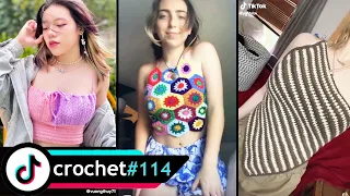 TIKTOK CROCHET AND KNITTING FASHION COMPILATION #114