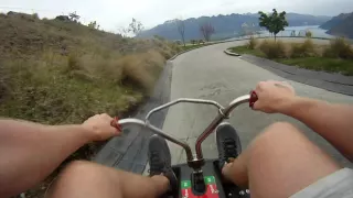 Skyline Queenstown Luge Advanced Track New Zealand