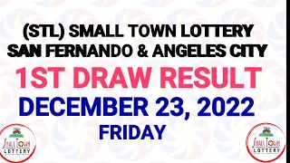 1st Draw STL Pampanga and Angeles December 23, 2022 (Friday) Result | SunCove, Lake Tahoe