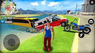 Go to Town 6 - Ambulance, Transport Bus & Bike Driving in Open World Game - Android Gameplay