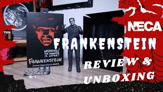 El MONSTRUO | FRANKENSTEIN B/N de UNIVERSAL MONSTERS | NECA Ultimate | Unboxing & Review en ESPAÑOL