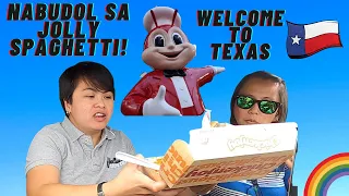 Buhay America Chronicles: Jollibee Car Mukbang | Jollibee Texas Edition