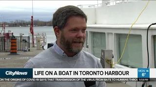 Life on a boat in Toronto Harbour