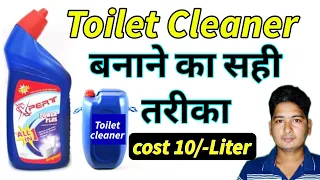 How to make toilet cleaner l टॉयलेट क्लीनर बनाने का आसान तरीका