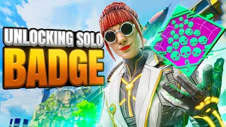 Unlocking The SOLO 20 Badge (Apex Legends)