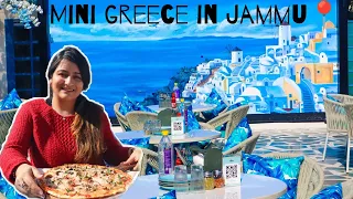 Mini greece in Jammu📍The street cafe🚨Jammu best food/cafe