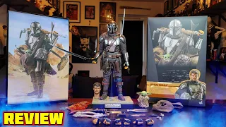 REVIEW. HOT TOYS MANDALORIAN CHROME VERSION