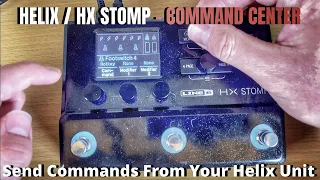 Helix/HX Stomp Command Center - Send Commands to Other Music Gear