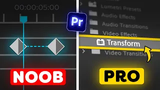 Easiest Way To Make SAVAGE Transitions (Premiere Pro Tutorial)