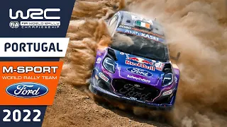 M-Sport Ford WRC Rally Highlights : Ford Puma Rally1 : WRC Vodafone Rally de Portugal 2022 -FRIDAY