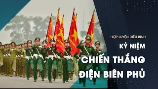 3 đại tướng kiểm tra hợp luyện diễu binh kỷ niệm chiến thắng Điện Biên Phủ