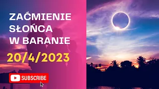 Nów Zaćmieniowy w Baranie 🌙♈ Prognoza dla 12 znaków zodiaku #astrologia #prognoza #zacmienie