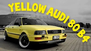 1993 Audi 80 B4 - kanarek na sterydach Grzegorza