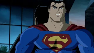 46 Batman and Superman vs 13 Supervillain   Fight Scene   Superman Batman  Public Enemies