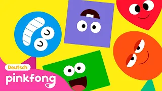 Formen sind überall | Pinkfong Formen Lieder | Baby Shark Deutsch | Pinkfong, Baby Hai! Kinderlieder