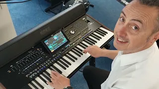 Korg PA5X Keyboard Demonstration Of The X-Fader Feature | Rimmers Music