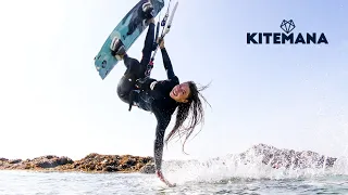 Kiting with Hannah Whiteley | Cabrinha Moto X Apex 2024